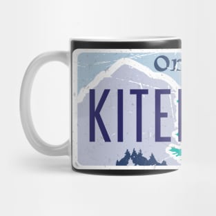 Oregon Kite Boarding Surfing With The Wind Mug